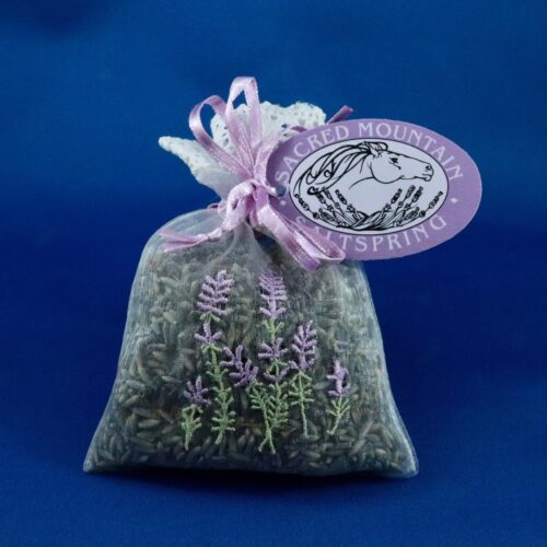 Lavender Sachet - Embroidered